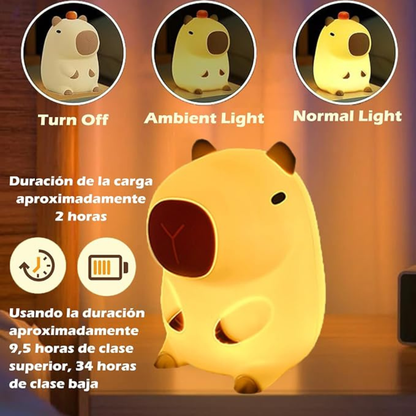 Lámpara Capibara para meditación